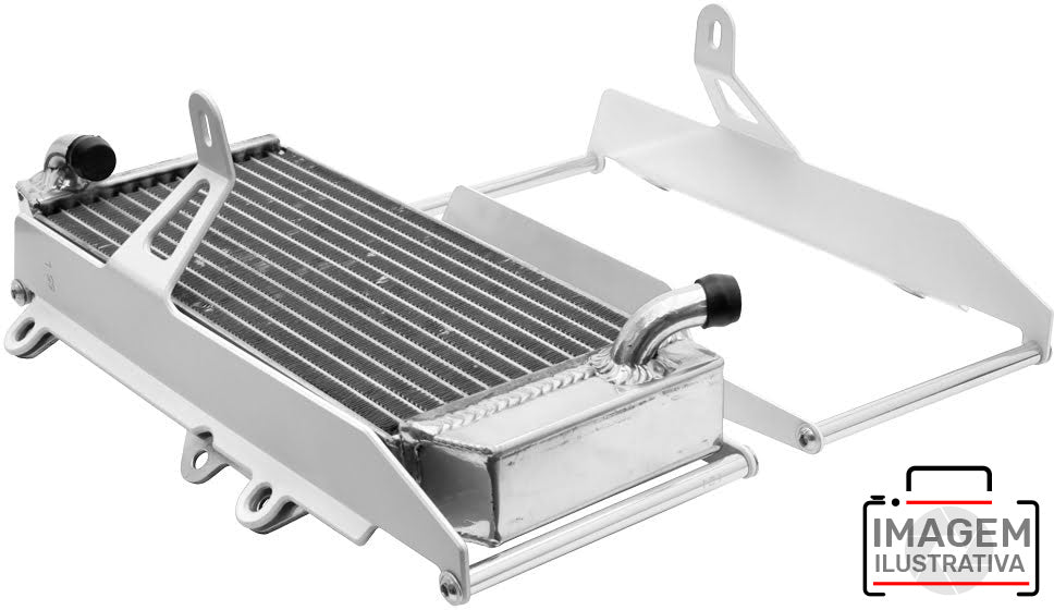 Crosspro - Aluminum Radiator Guard Light For Honda CRF 250R-White