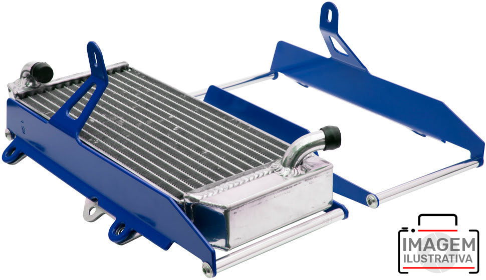 Crosspro - Aluminum Radiator Guard Light For Suzuki RM-Z 250-Blue
