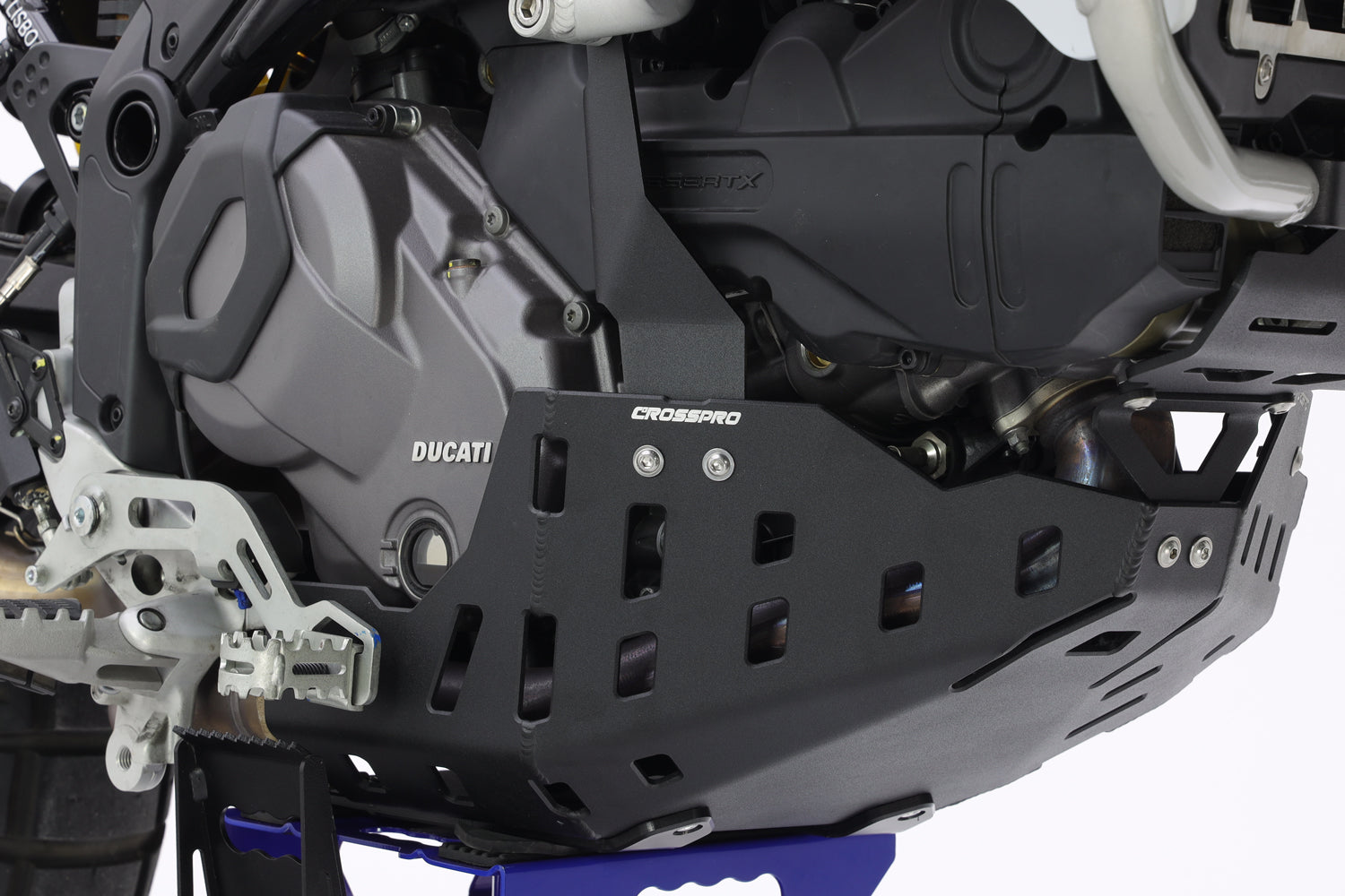 Crosspro - Aluminum Trail Engine Guard For Ducati DesertX 2022