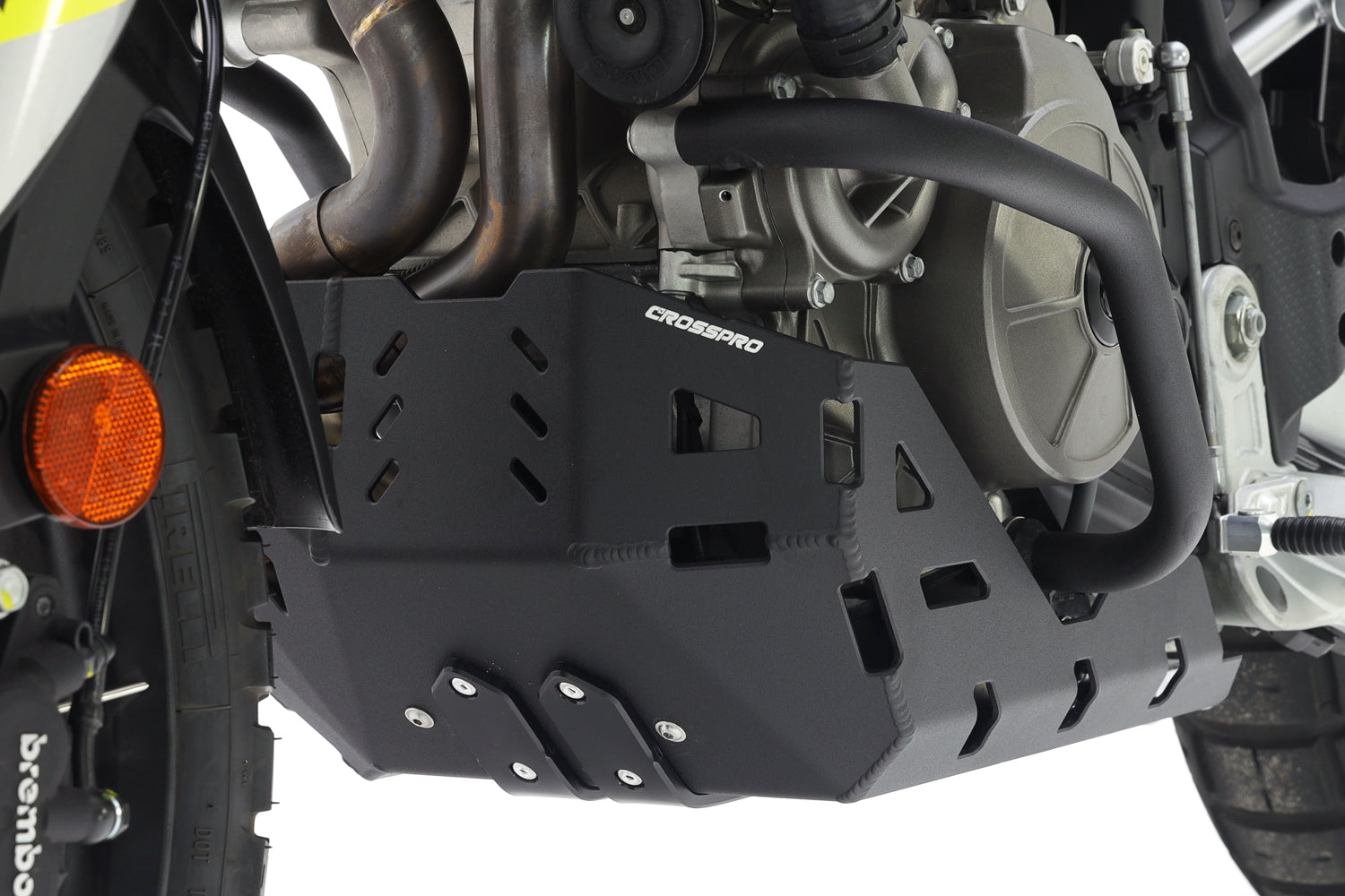 Crosspro - Aluminum Trail Engine Guard For Aprilia Tuareg 660-Textured Black