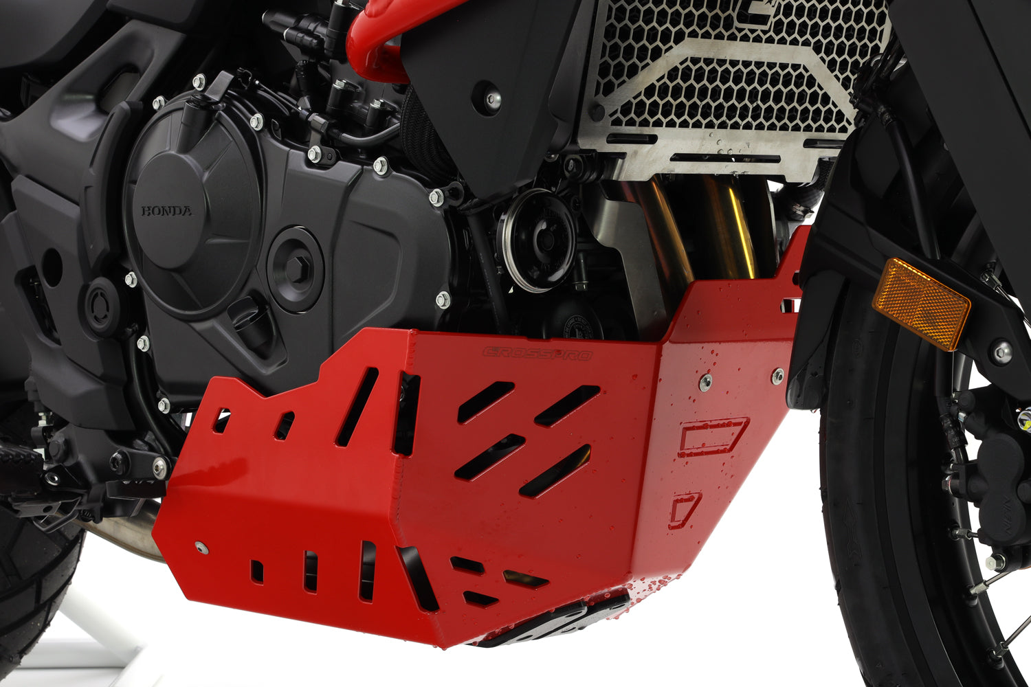 Crosspro - Aluminum Trail Engine Guard For Honda XL 750 Transalp-Red
