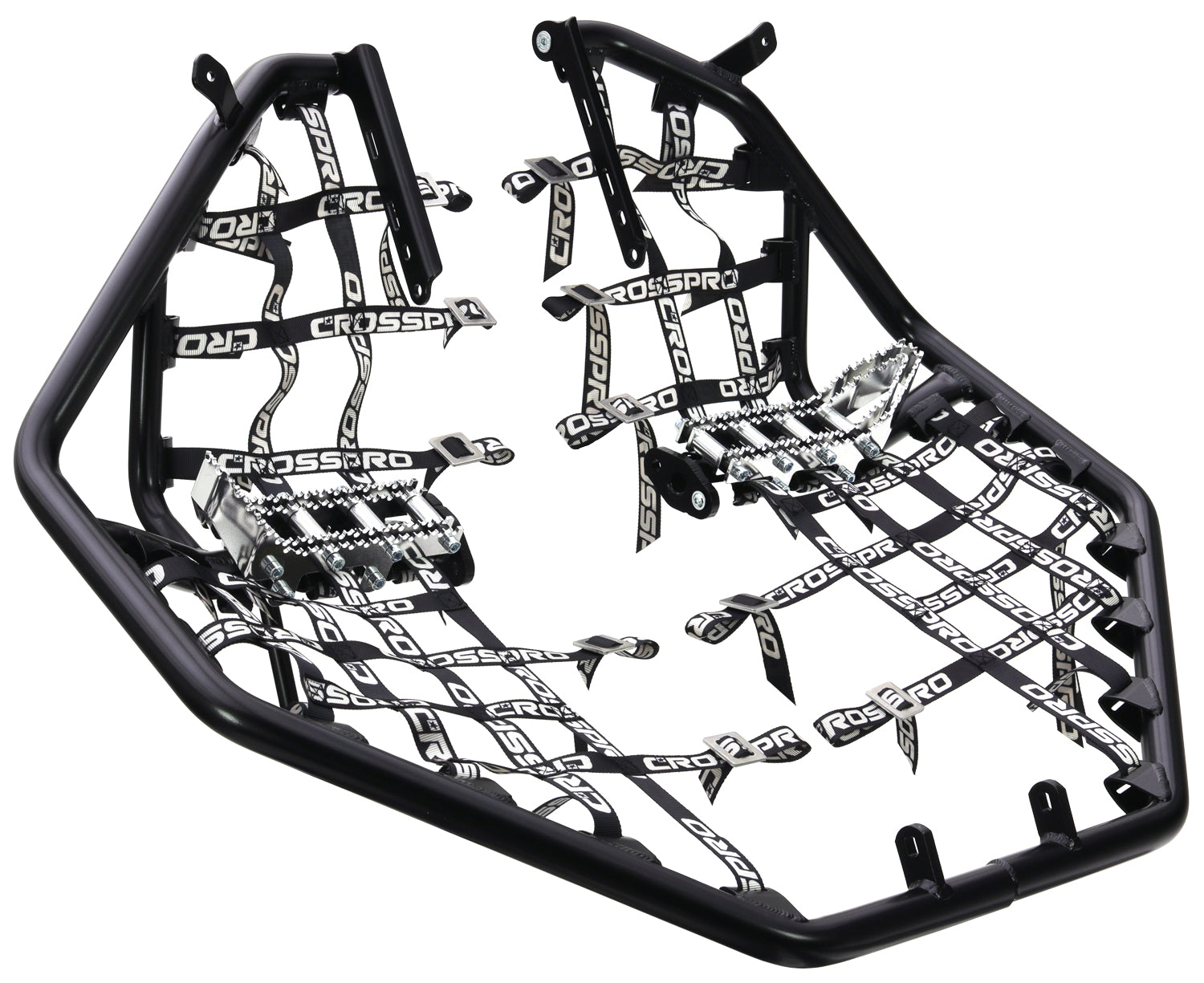 Crosspro - Nerf Bar Hard Racing For Suzuki LT-R 450-Black