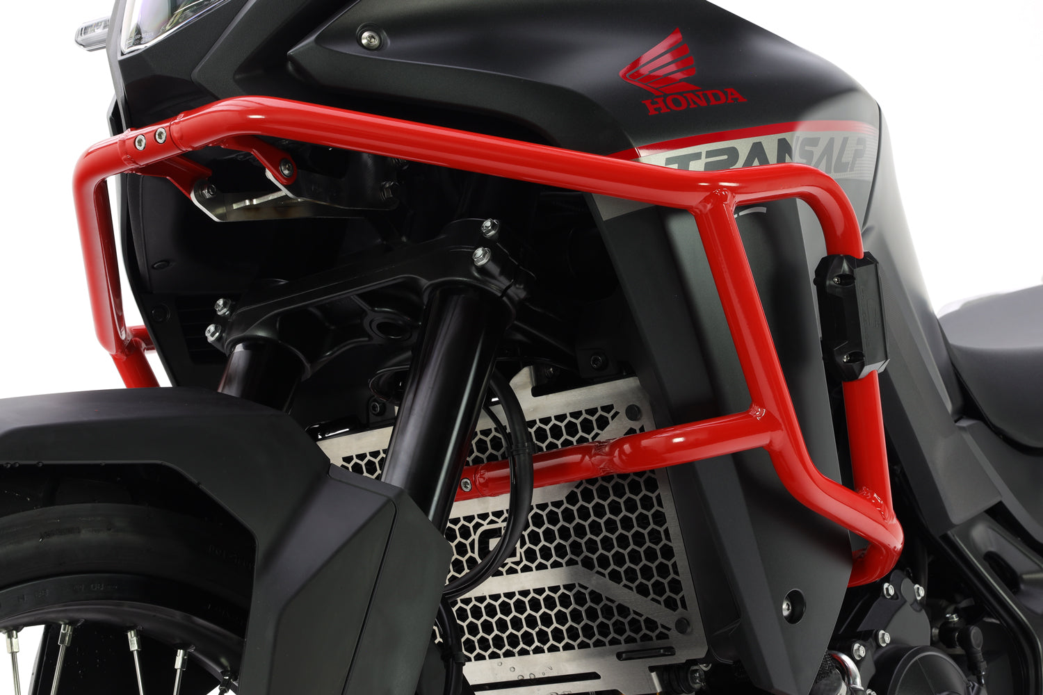 Crosspro - Aluminum Trail Crash Bar For Honda XL 750 Transalp-Red