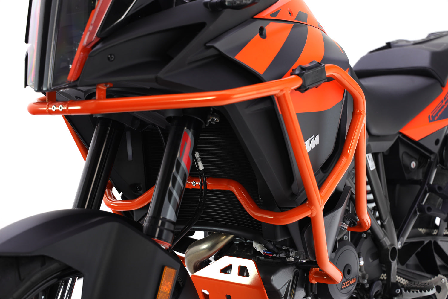 Crosspro - Aluminum Trail Crash Bar For 1290 Super Adventure T, KTM 1290 Super Adventure R, 1290 Super Adventure S-Orange