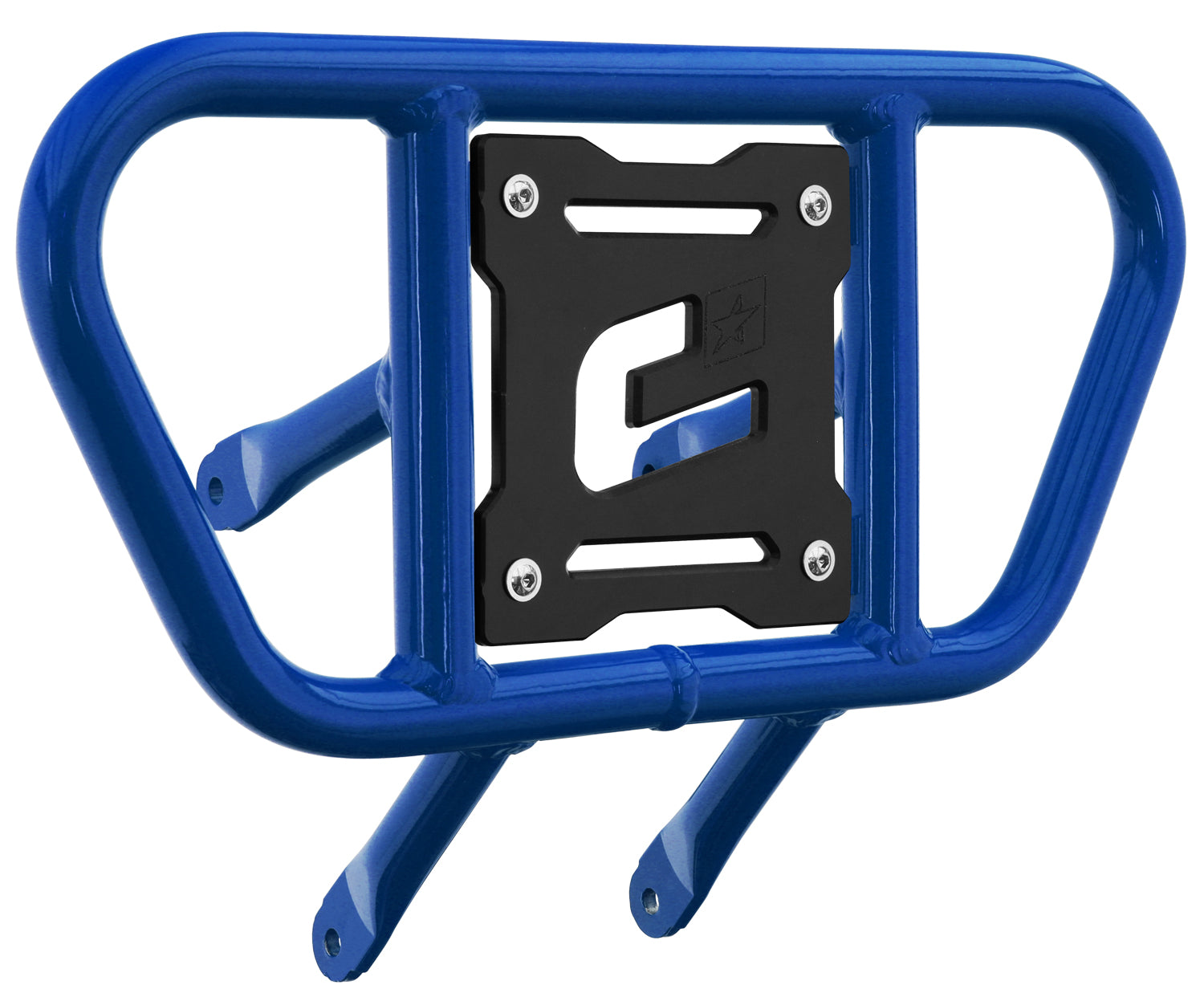 Crosspro - Front Bumper CR01 For Suzuki LT-R 450-Blue Tube / Black Plate