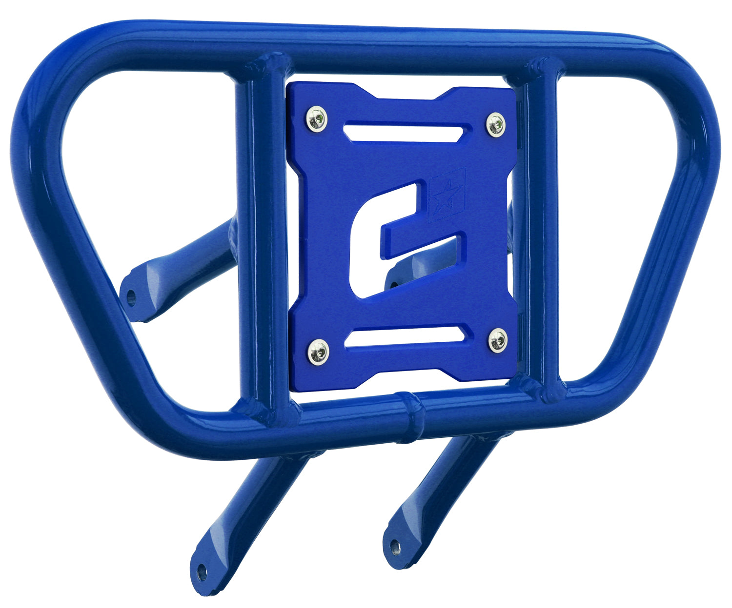 Crosspro - Front Bumper CR01 For Suzuki LT-R 450-Blue Tube / Blue Plate