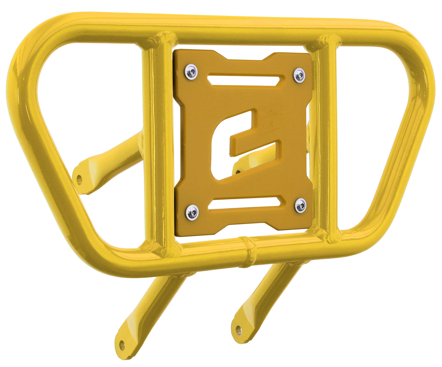 Crosspro - Front Bumper CR01 For Suzuki LT-R 450-Yellow Tube / Yellow Plate