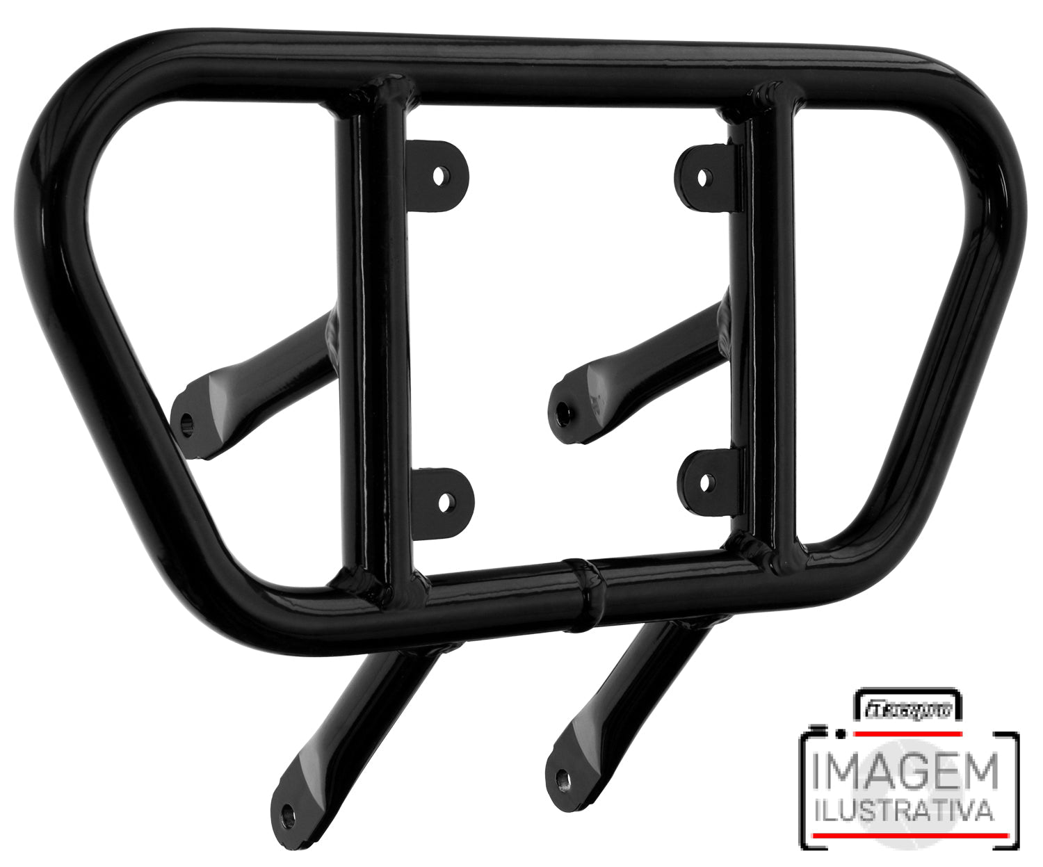 Crosspro - Tube for Front Bumper CR01 For Can Am (BRP) DS 450-Black Tube