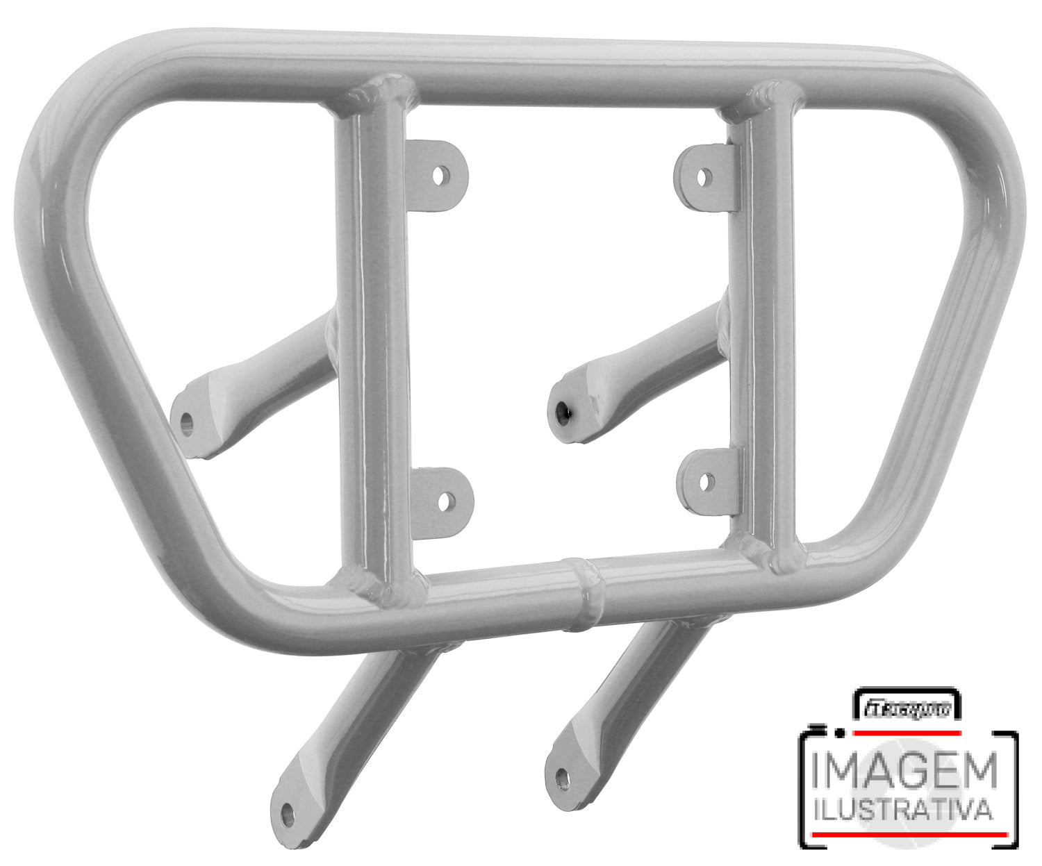 Crosspro - Tube for Front Bumper CR01 For Yamaha YFM 700 Raptor-White Tube