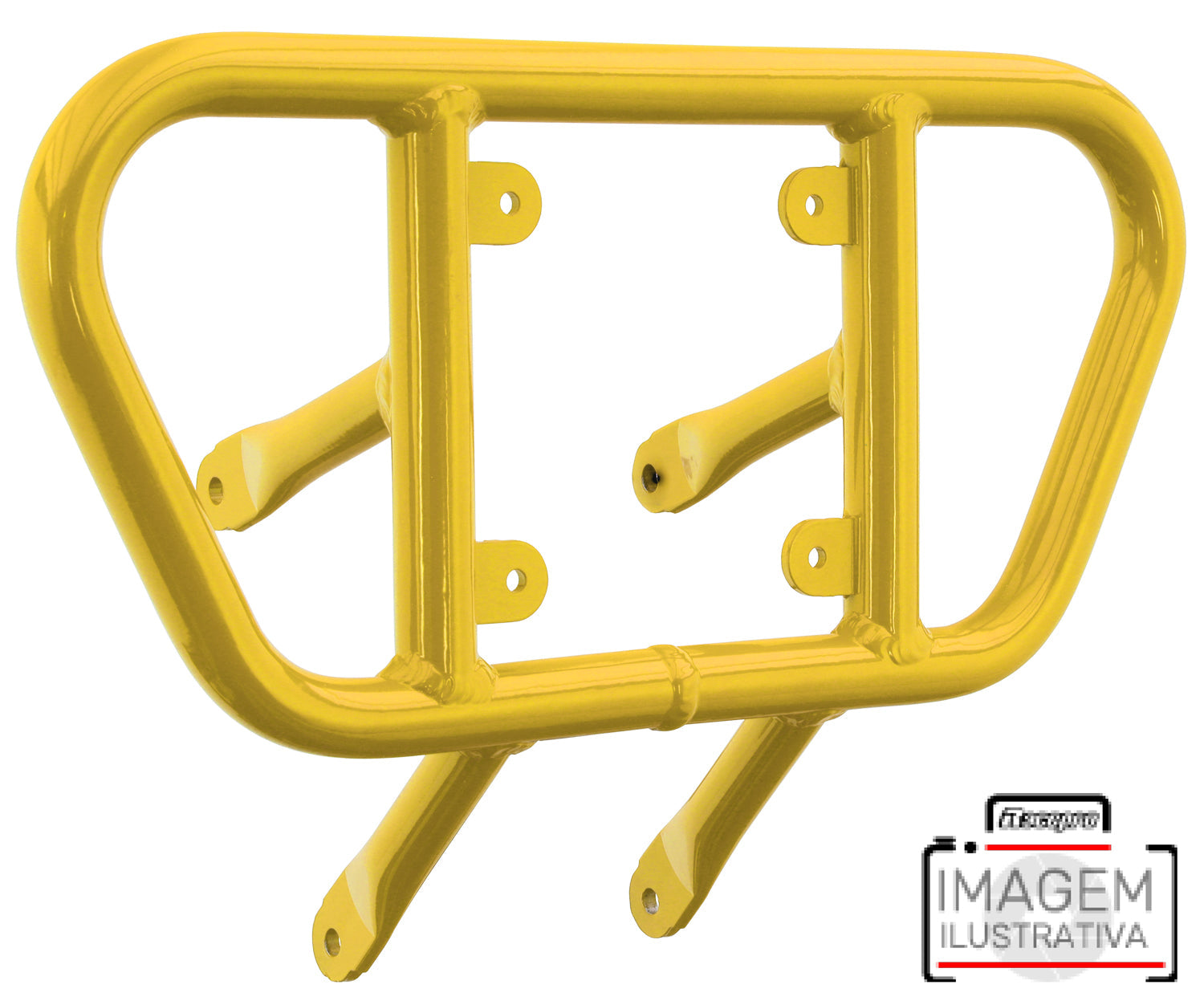 Crosspro - Tube for Front Bumper CR01 For Yamaha YFM 700 Raptor-Yellow Tube