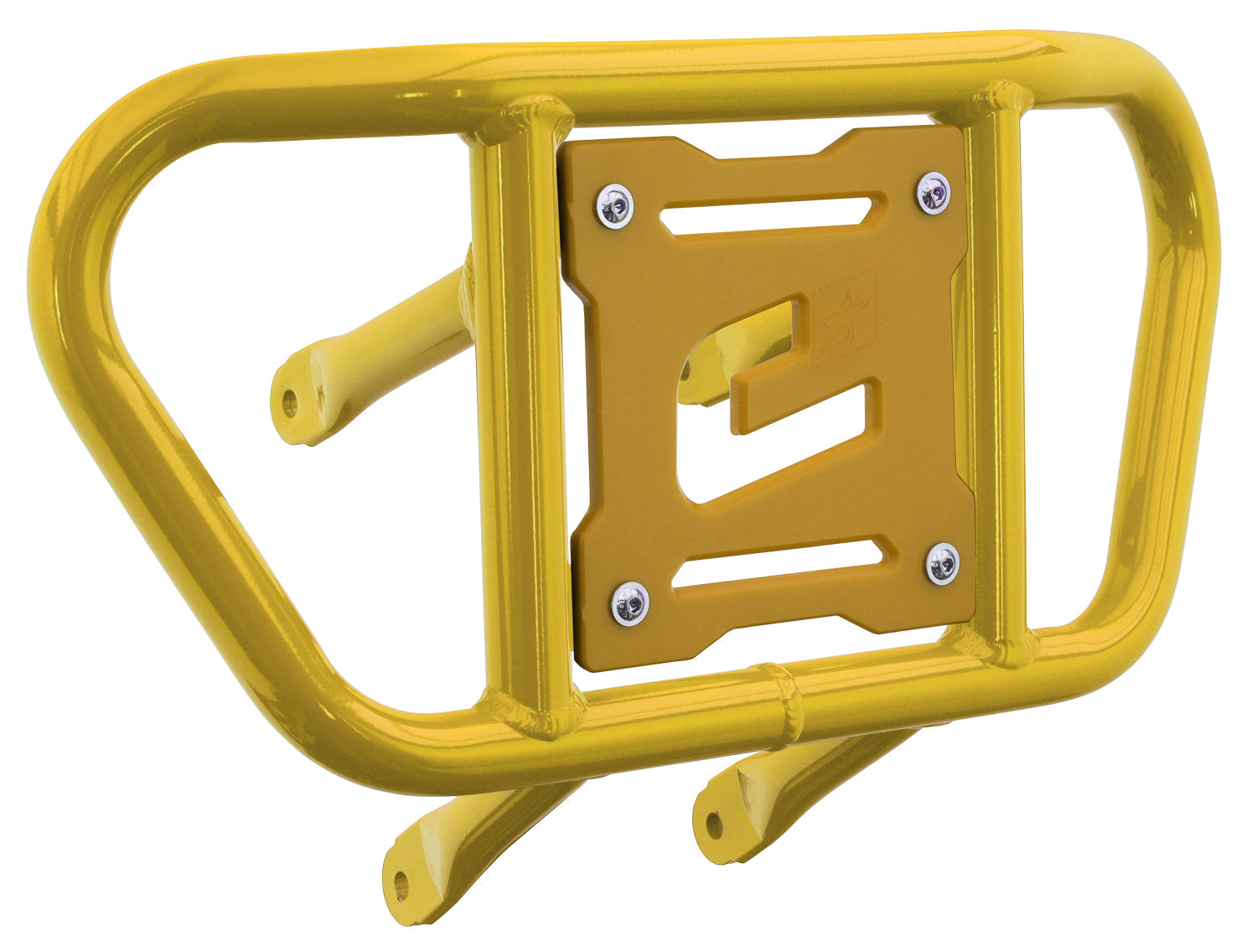Crosspro - Front Bumper CR02 For Suzuki LT-R 450-Yellow Tube / Yellow Plate