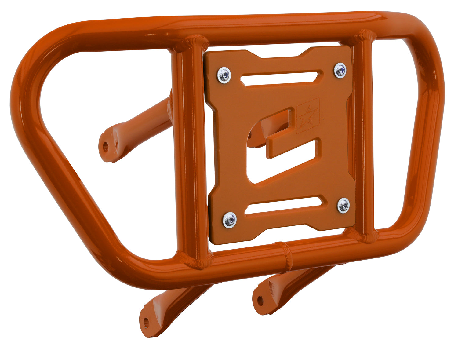 Crosspro - Front Bumper CR02 For Suzuki LT-R 450-Orange Tube / Orange Plate