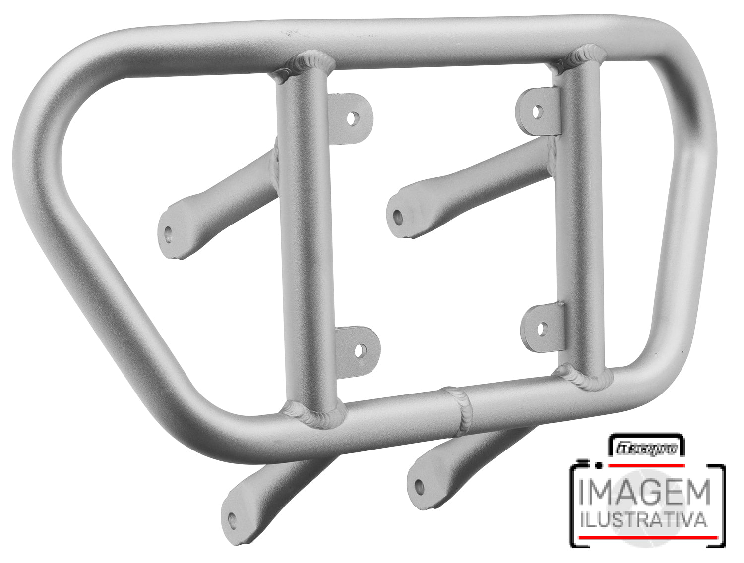 Crosspro - Tube for Front Bumper CR02 For Kawasaki KFX 450R-Ice Polish Tube