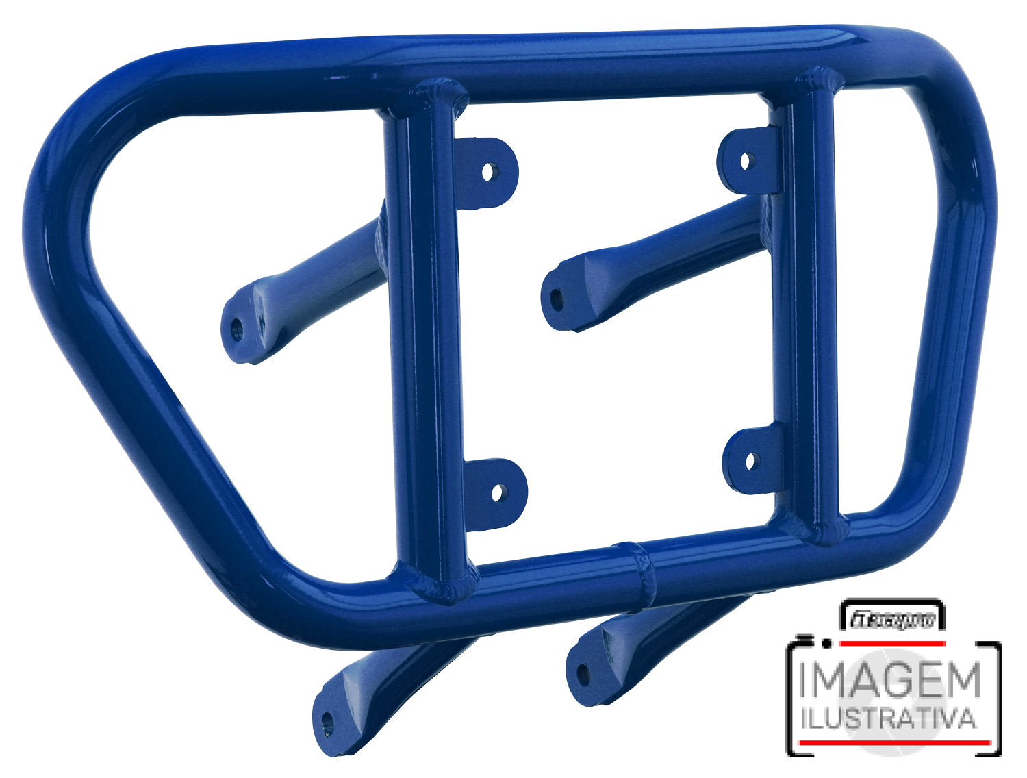 Crosspro - Tube for Front Bumper CR02 For Yamaha YFZ 450-Blue Tube