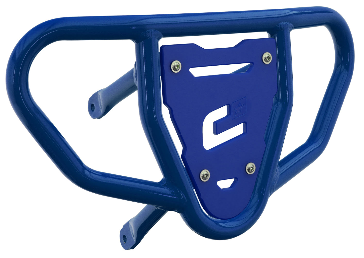 Crosspro - Front Bumper CR03 For Suzuki LT-R 450-Blue Tube / Blue Plate