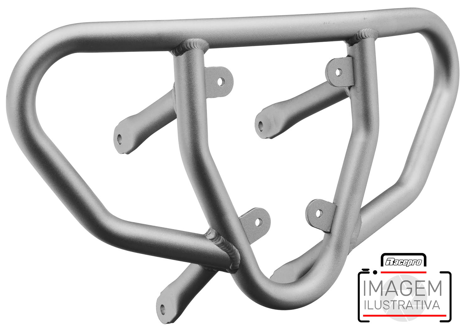 Crosspro - Tube for Front Bumper CR03 For Yamaha YFM 700 Raptor-Ice Polish Tube