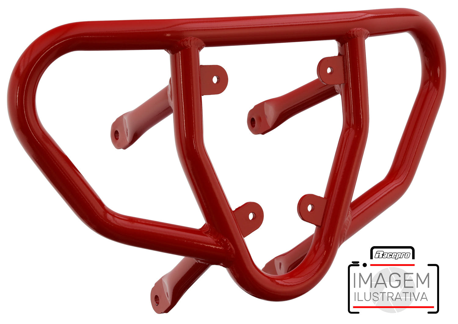 Crosspro - Tube for Front Bumper CR03 For Yamaha YFZ 450-Red Tube