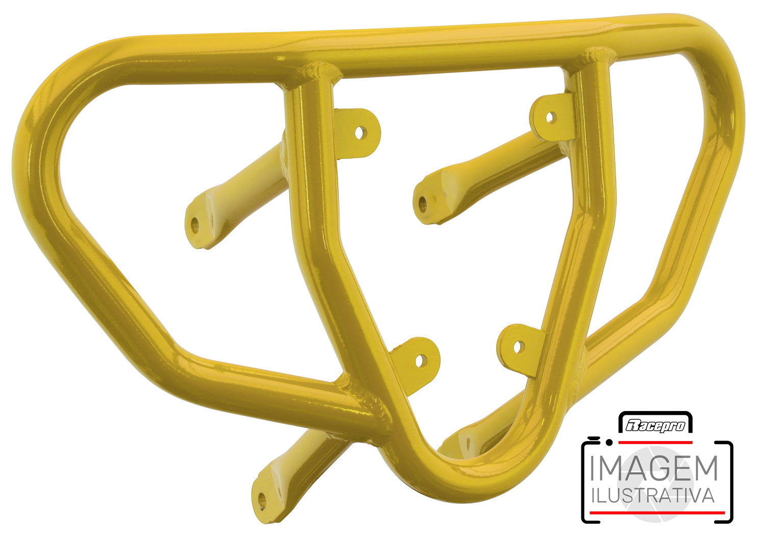 Crosspro - Tube for Front Bumper CR03 For Yamaha YFM 660 Raptor-Yellow Tube