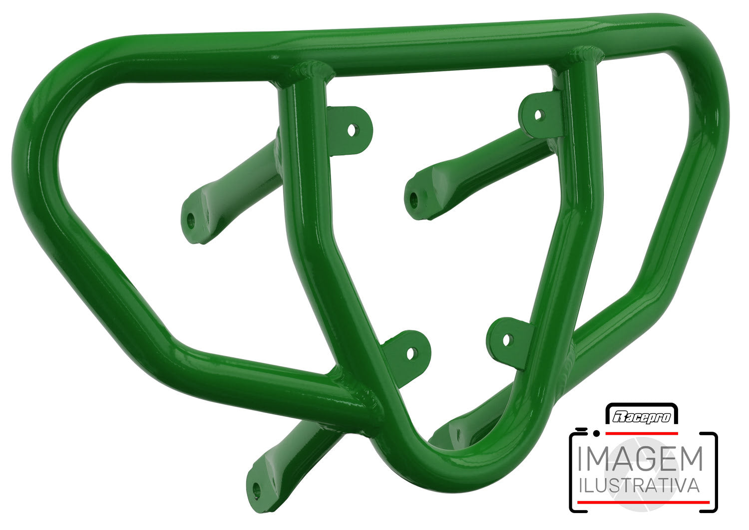 Crosspro - Tube for Front Bumper CR03 For Yamaha YFZ 450-Green Tube
