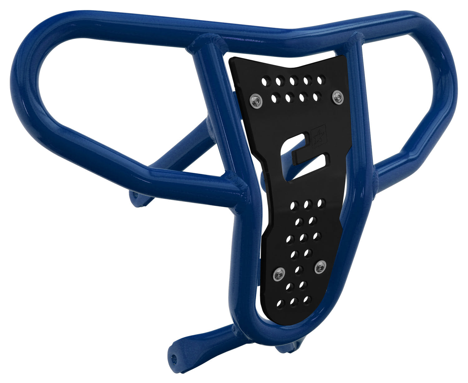Crosspro - Front Bumper CR04 For Suzuki LT-R 450-Blue Tube / Black Plate