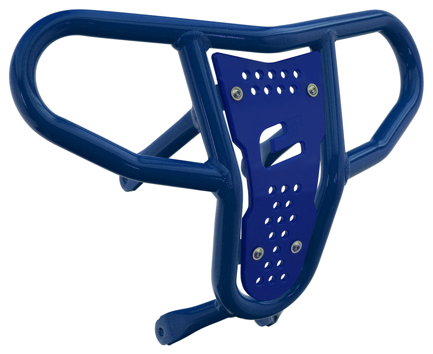 Crosspro - Front Bumper CR04 For Suzuki LT-R 450-Blue Tube / Blue Plate