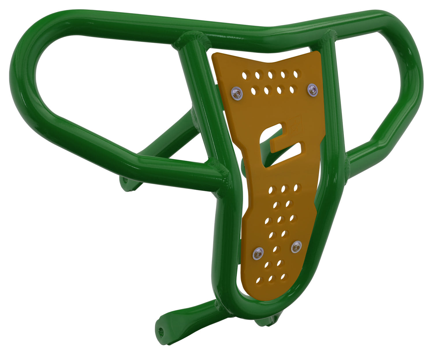 Crosspro - Front Bumper CR04 For Suzuki LT-R 450-Green Tube / Yellow Plate
