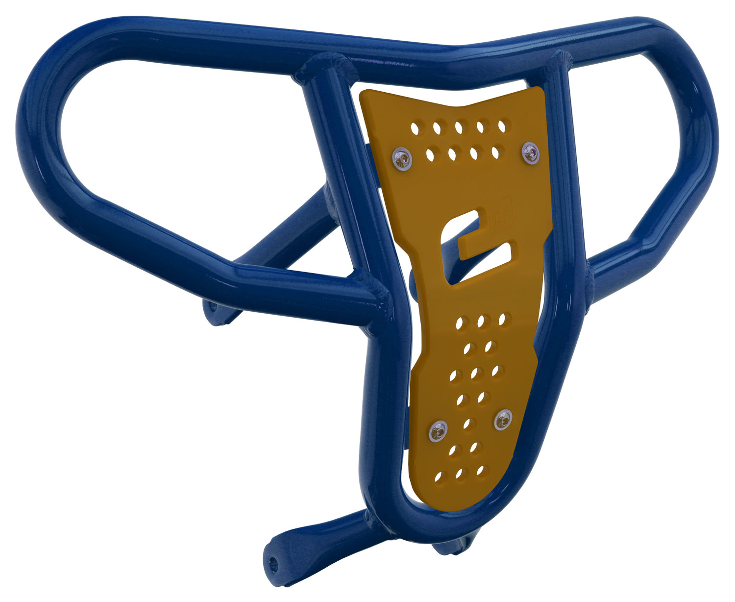 Crosspro - Front Bumper CR04 For Suzuki LT-R 450-Blue Tube / Yellow Plate
