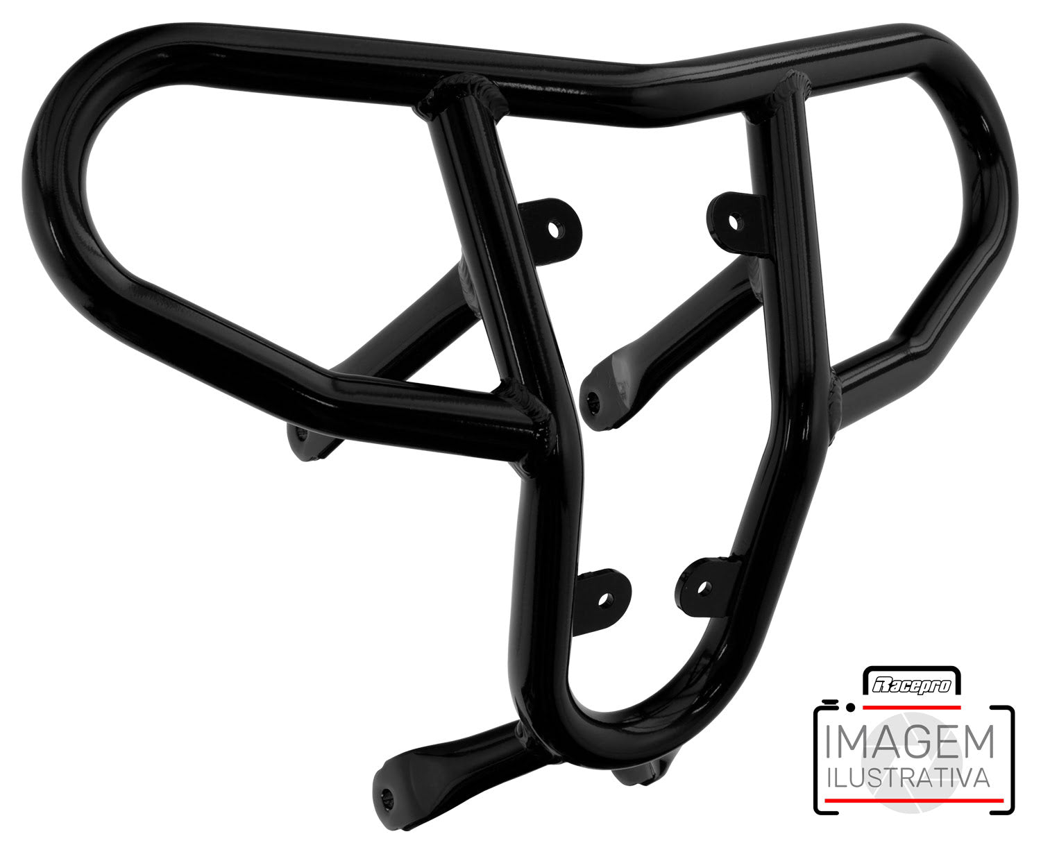 Crosspro - Tube for Front Bumper CR04 For Kawasaki KFX 450R-Black Tube
