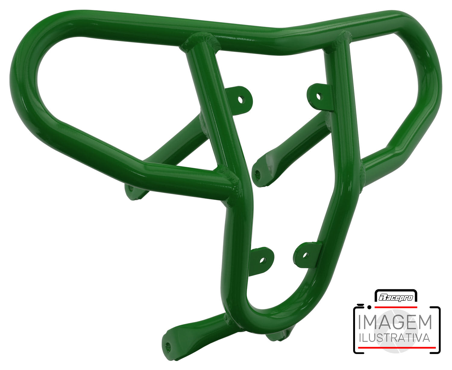 Crosspro - Tube for Front Bumper CR04 For Can Am (BRP) DS 450-Green Tube