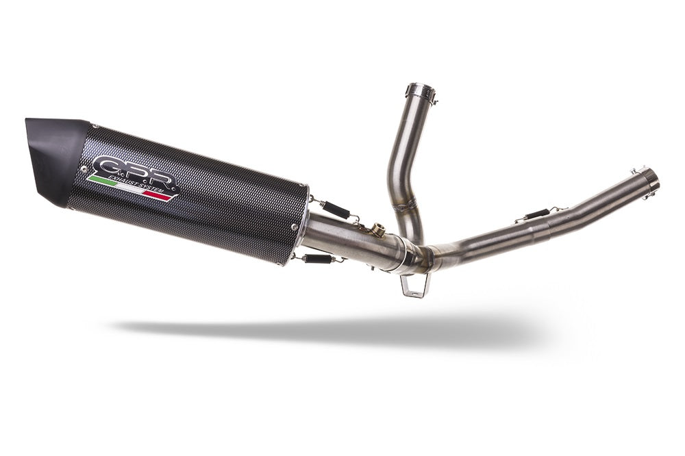 GPR-Exhaust---Furore-Evo4-Poppy-Mid-Line-for-V-Strom-650-from-2021-to-2025-dB-Killer-Catalyst-