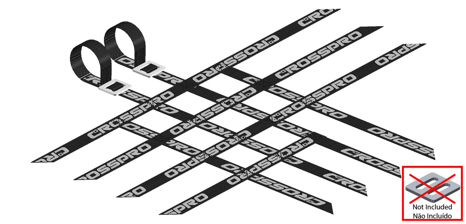 CrossPro - Replacement Nerf Bar Belts/Net (3x4x4)