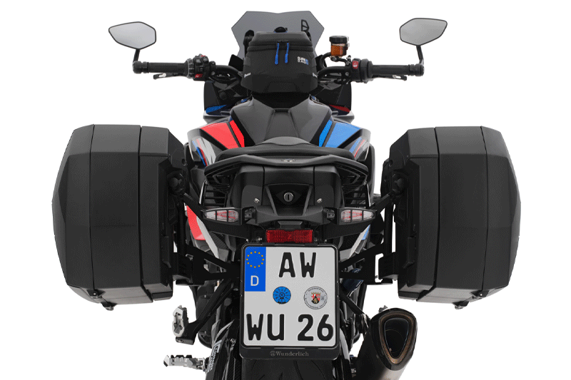 Wunderlich luggage system Vario case X-CASE with X-RACK light M 1000 XR-30184-102