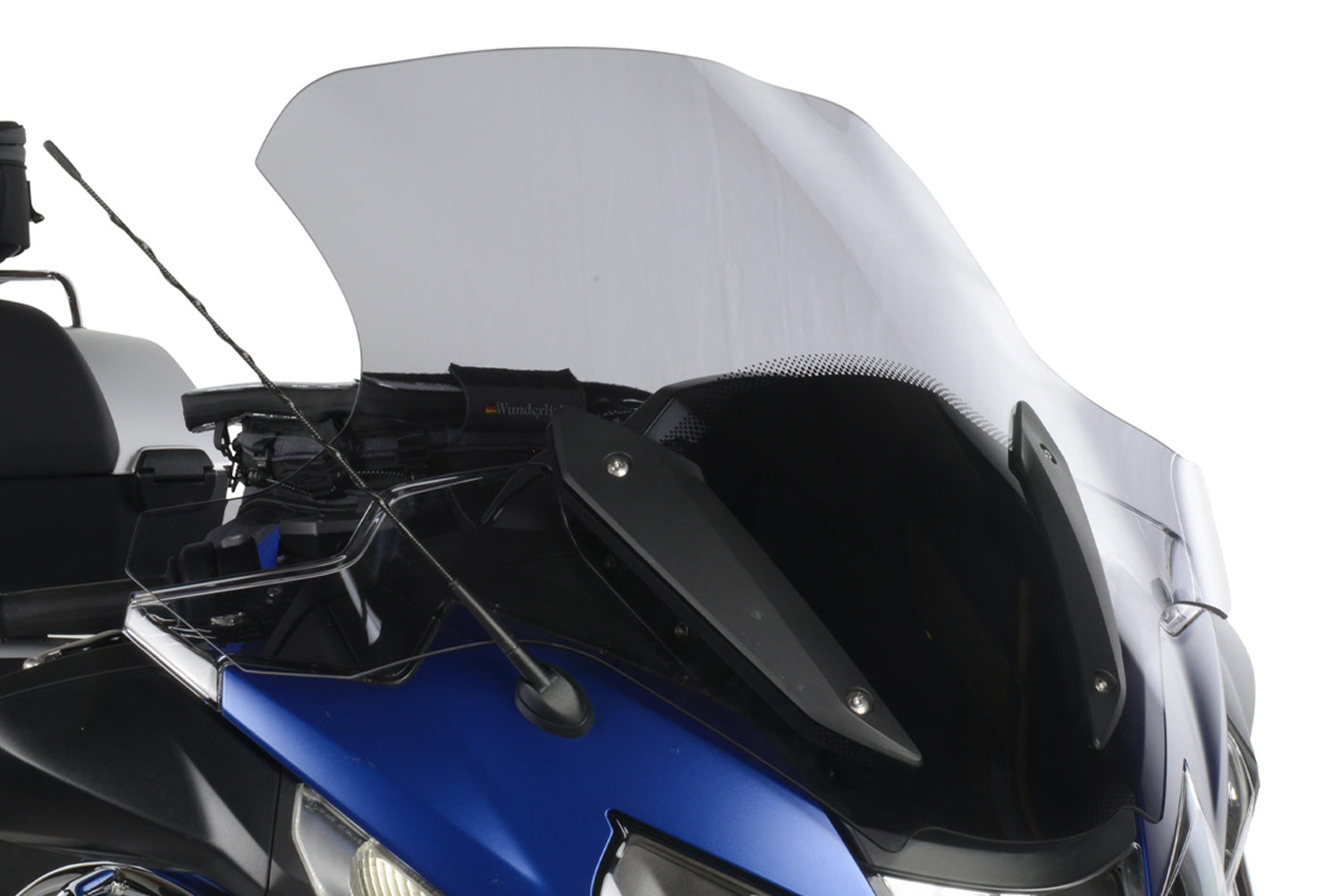 Wunderlich Touring Screen  R 1200/1250 RT LC smoked grey.A luxury touring screen for Tourers.Optimal relief of head,upper body and shoulders