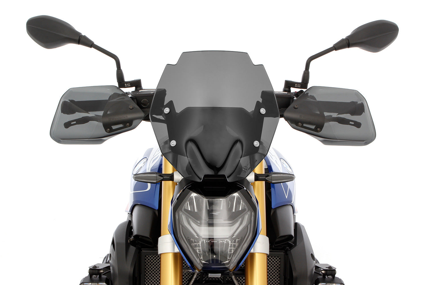Windshield specially developed for sporty, ambitious riders