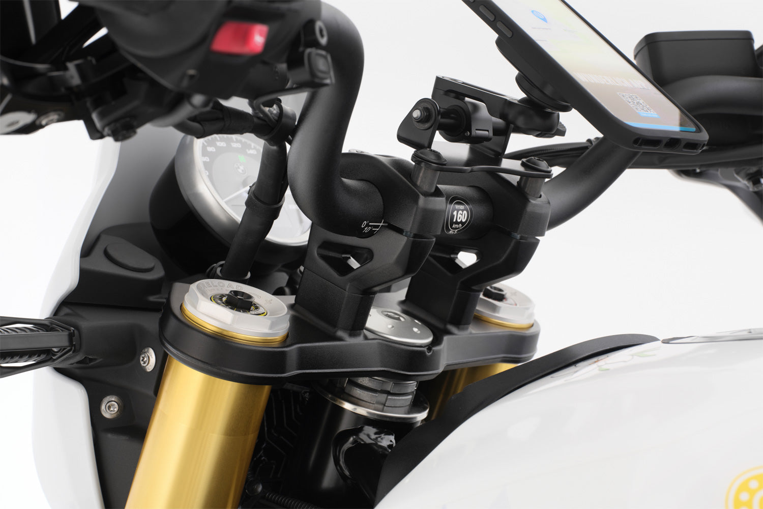 Wunderlich Handlebar Riser ERGO R 12 G/S - complete your BMW ✔ Premium components ✔ Integrated design ➜ Order now