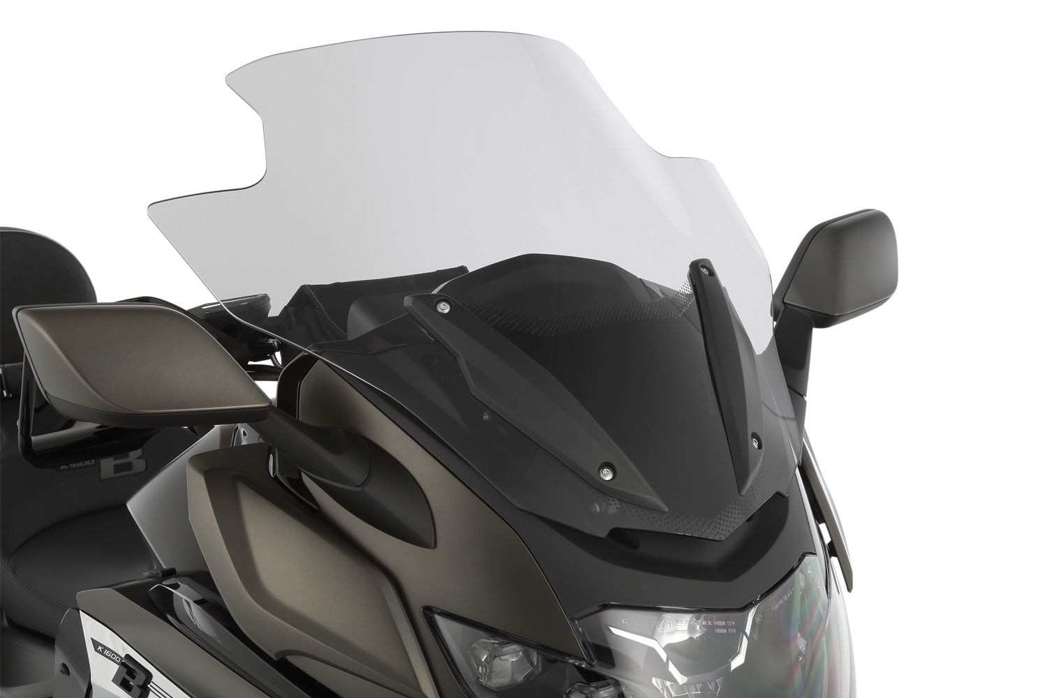 Wunderlich ERGO-Screen K1600GT for optimal and turbulence-free touring enjoyment.