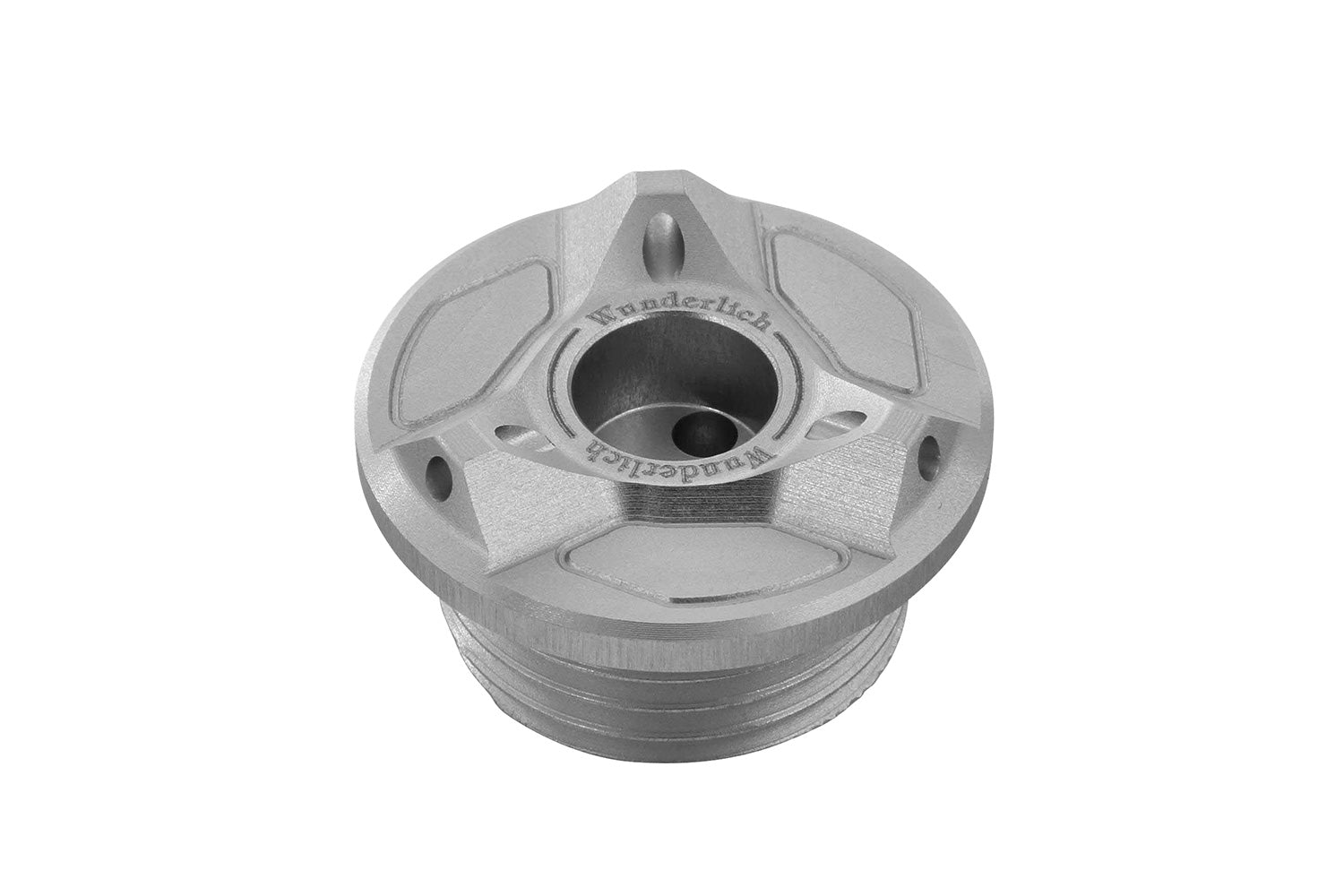 Anti theft gun metall anodised oil filler plug from Wunderlich