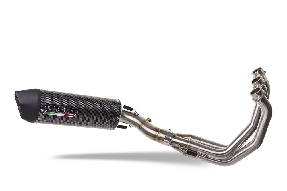 GPR-Exhaust---Furore-Evo4-Poppy-Full-Line-for-XSR900-from-2016-to-2021-dB-Killer-Catalyst