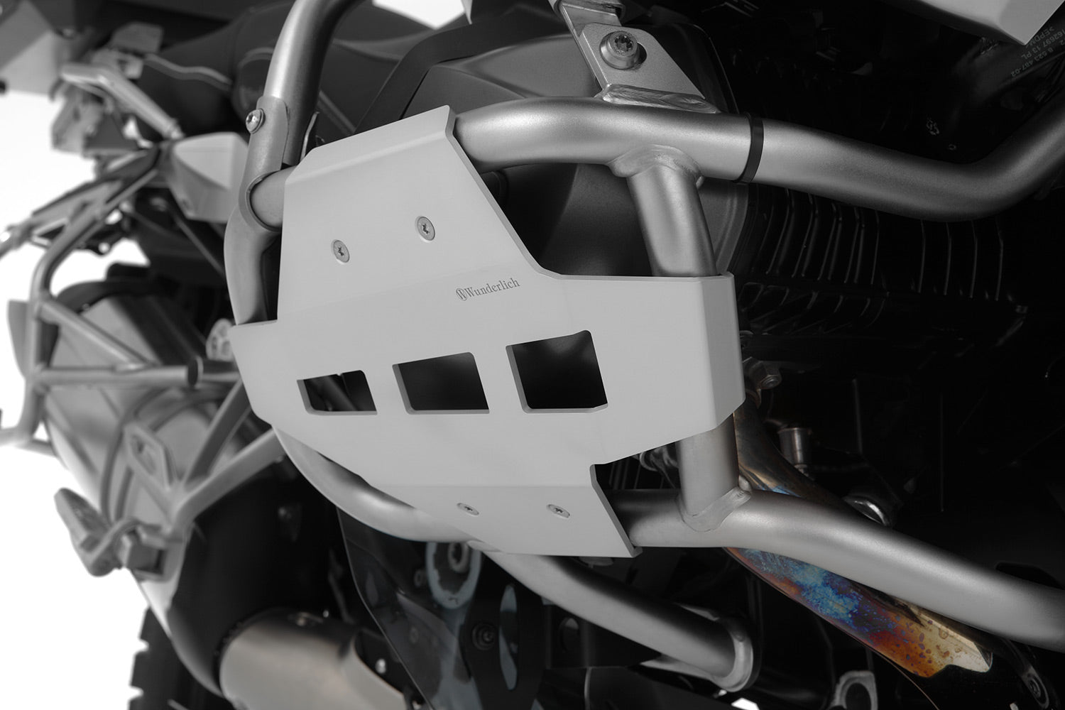 Wunderlich Rock Guard Set for Original BMW Engine Protection Bars.
