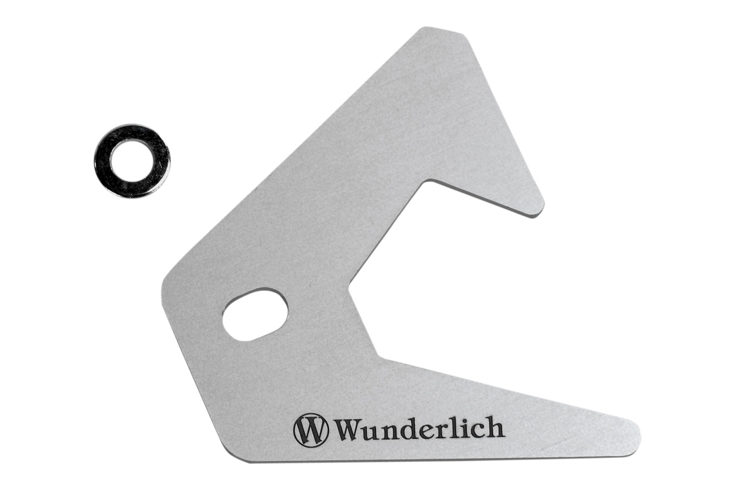 Wunderlich ABS sensor protection; this ABS sensor cover closes the gaps between the brake calliper and front wheel bearings.