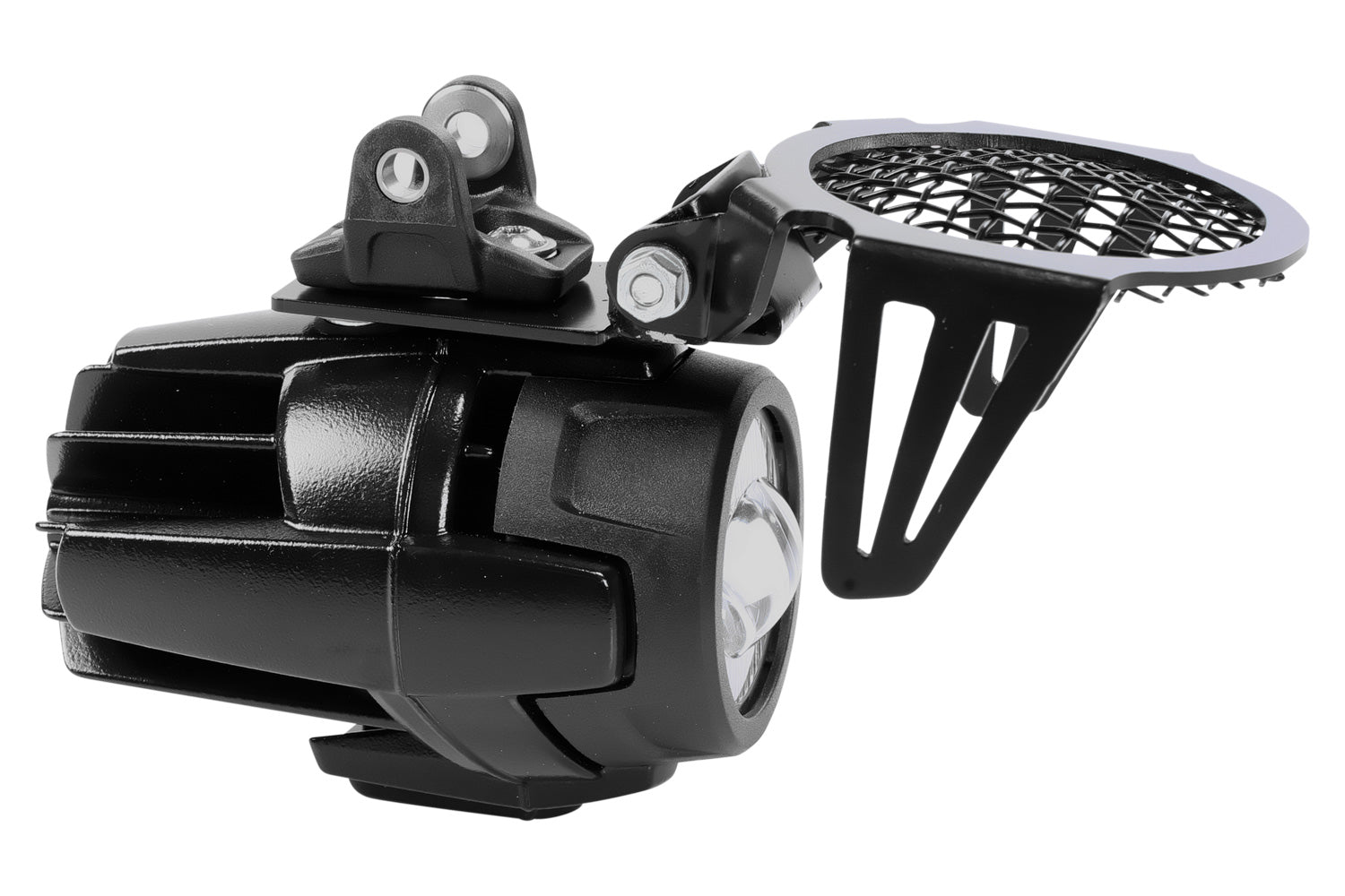 Wunderlich auxiliary light protection grille for BMW R 1200 GS LC  protects even from violent impacts.