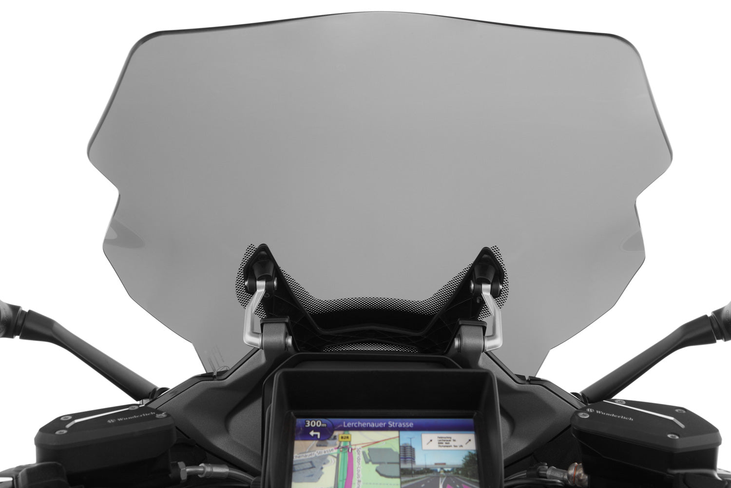 The qualities of this windshield are best felt after a long day's riding on your BMW