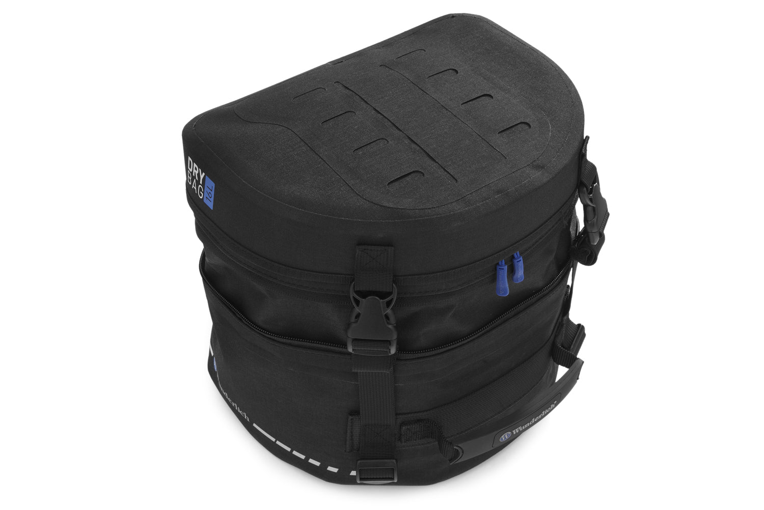 Multi-functional and compact bag can  either be attached to the luggage carrier of the passenger seat quickly and  simply