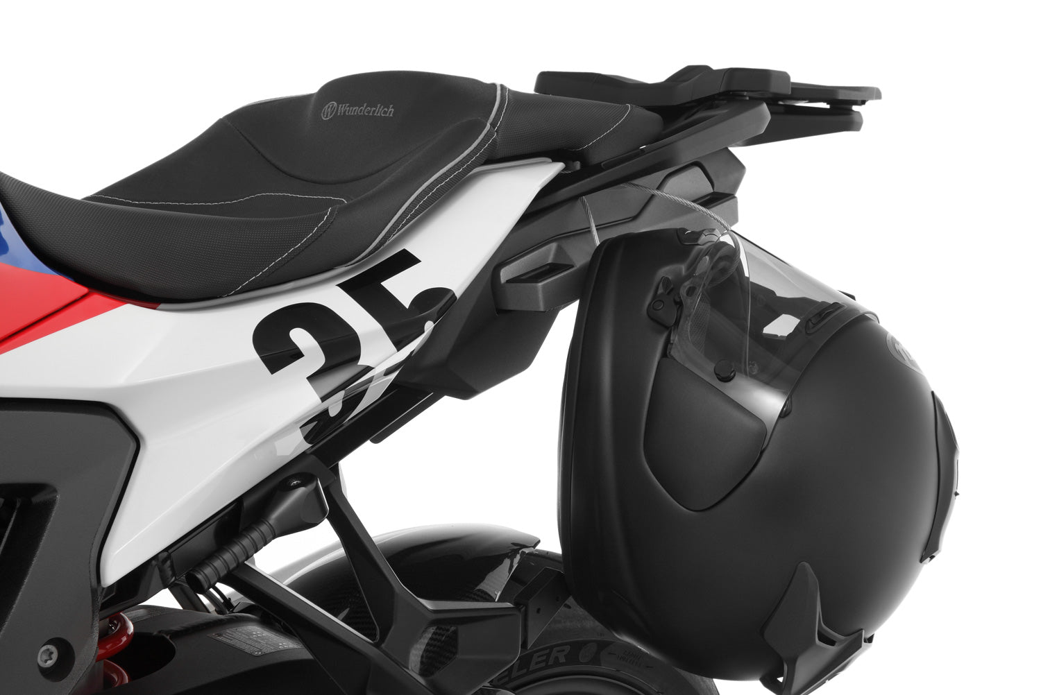 Wunderlich helmet anti-theft system HELM-LOCK S 1000 XR / M 1000 XR - complete your BMW ✔ Premium components ✔ Integrated design ➜ Order now