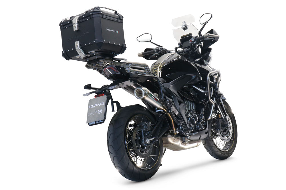 GPR-Exhaust---Powercone-Evo-Slip-on-for-350-T2-ADV-from-2022-to-2024-dB-Killer-Link-Pipe