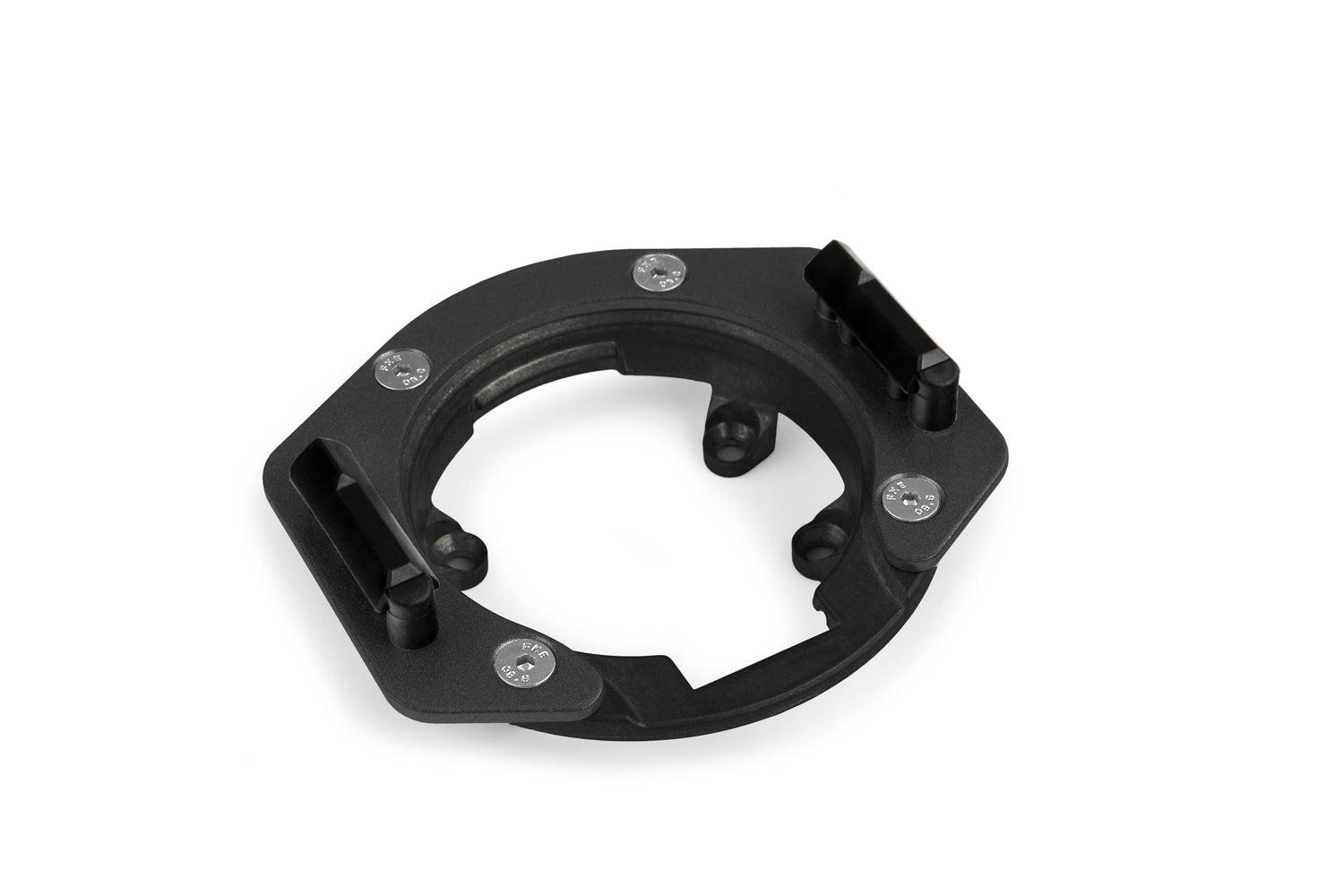 Tank ring bracket for secure attachment of CLICK BAGs with a single click