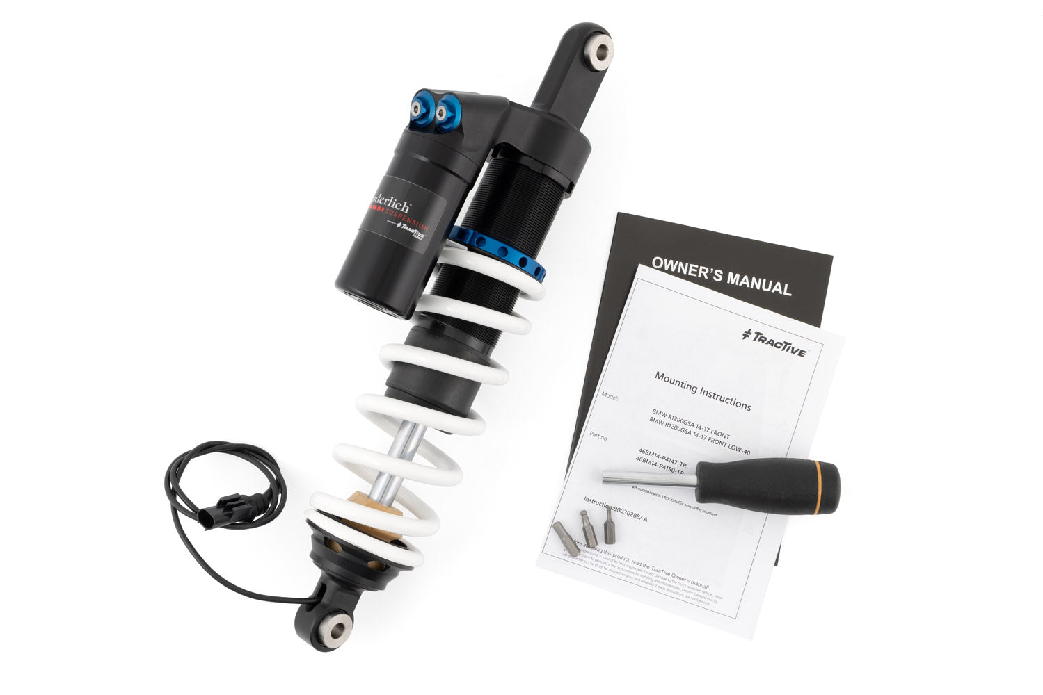 Wunderlich Suspension Shock absorber eS3 Adventure-57460-098