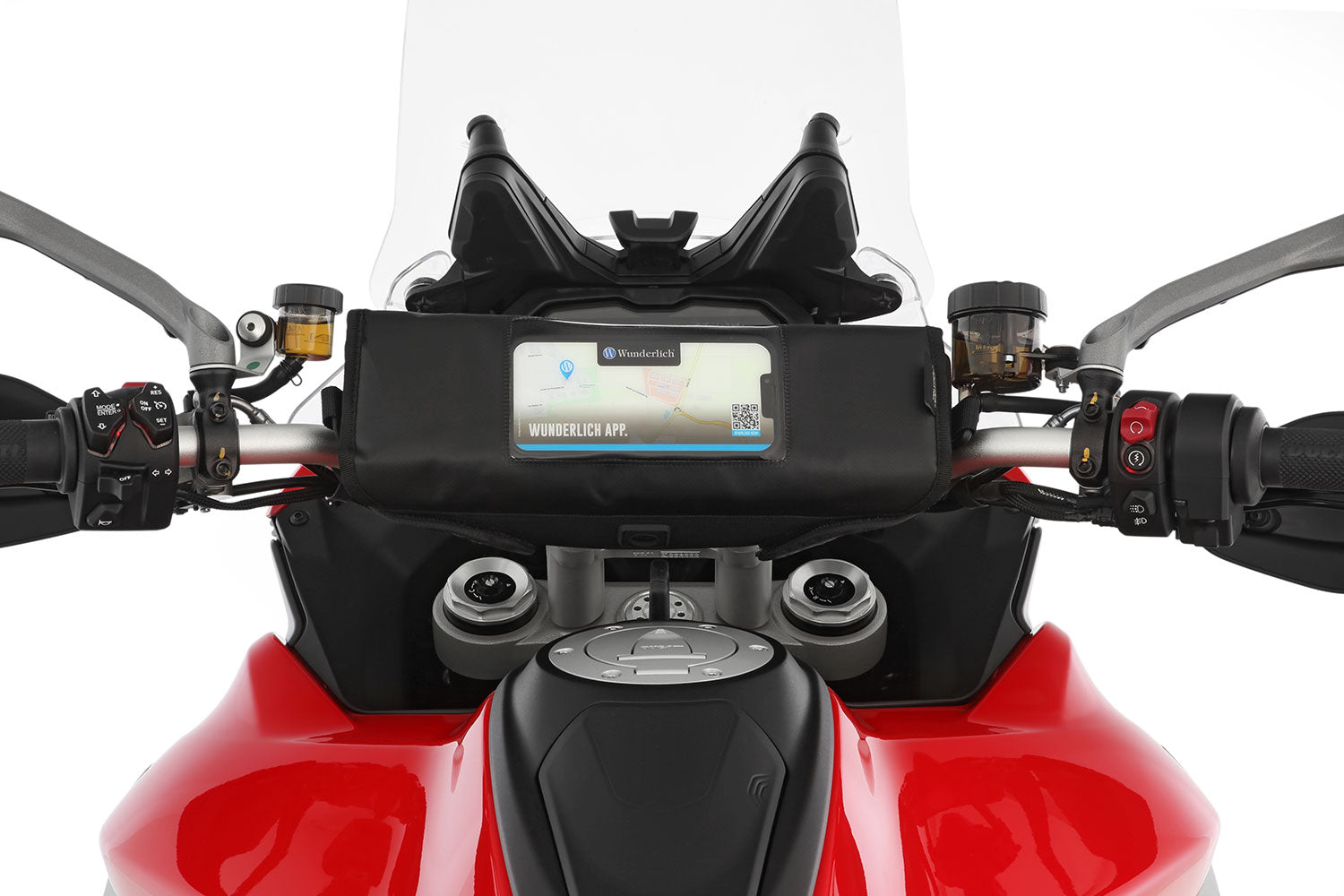 Wunderlich Handlebar bag BARBAG MEDIA waterproof - complete your BMW ✔ Premium components ✔ Integrated design ➜ Order now