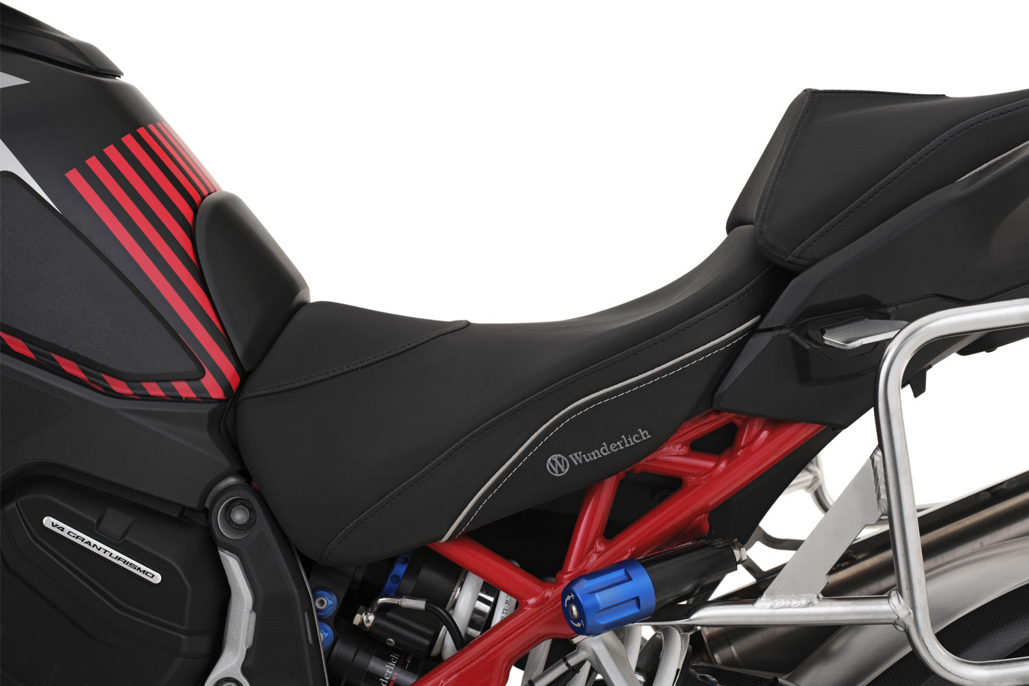 Wunderlich Rider Seat AKTIVKOMFORT with Heating Multistrada V4-71104-002