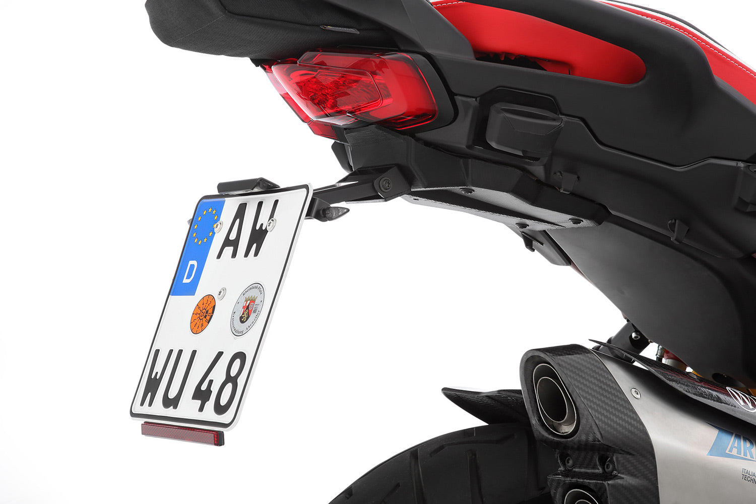High-quality, sophisticated conversion kit for a sporty, puristic tail 